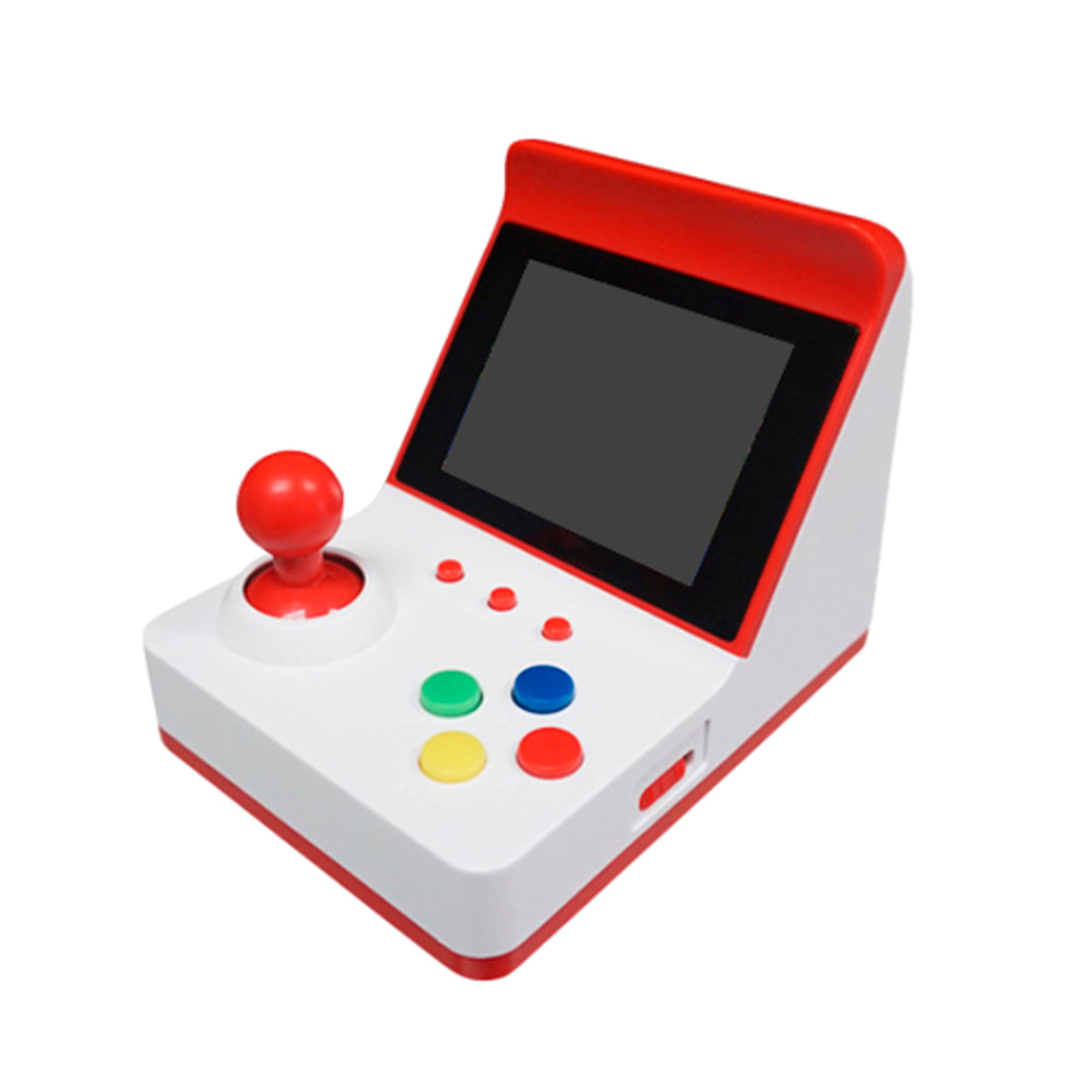 Consola Arcade c/ 360 Jogos (Vermelho / Branco) – ALLMS – Loja Online