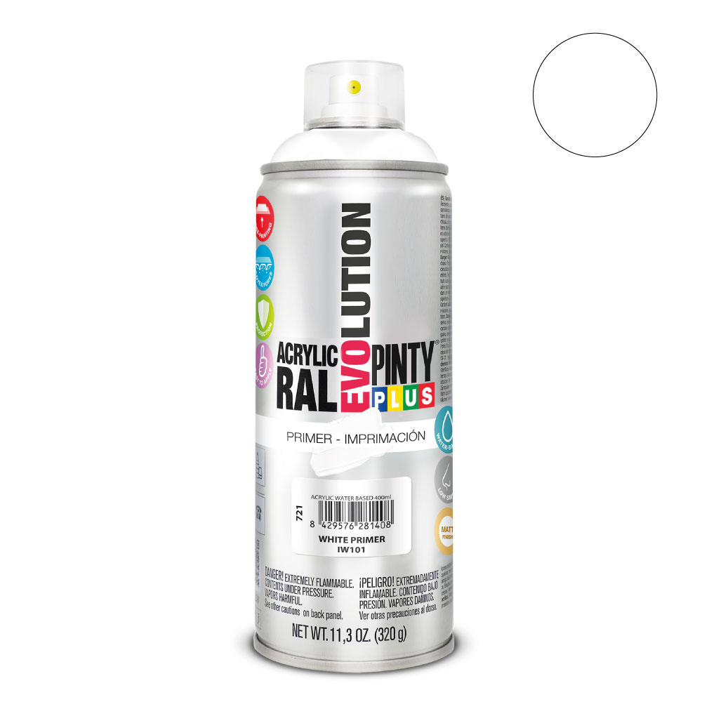 Spray Pintyplus Evolution Water Based 520cc ImprimaÇÃo Branco Iw101 Pinty Plus Allms Loja Online 5247