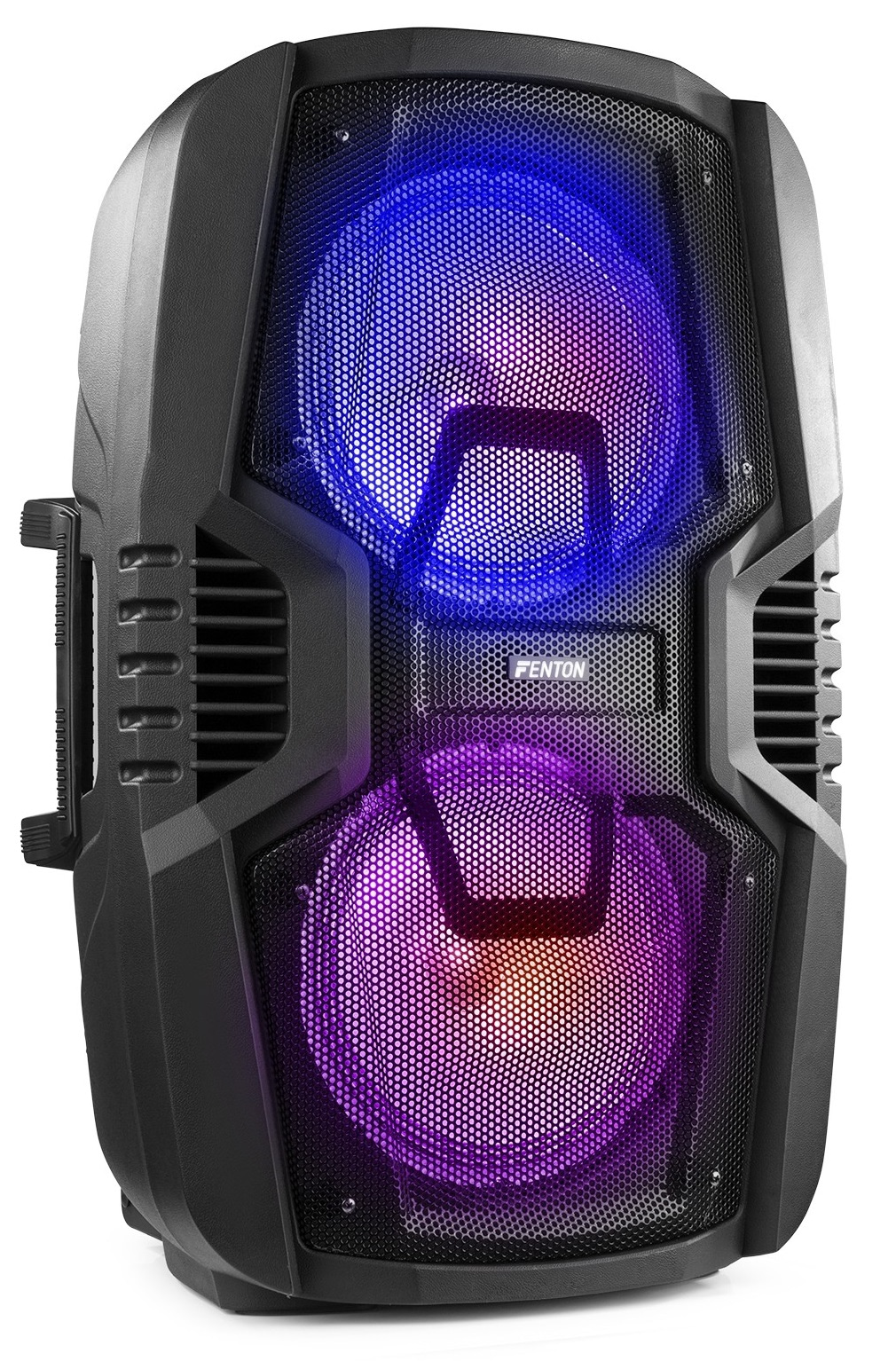 Coluna Amplificada Portátil LED 2x 10' 700W BLUETOOTH/USB/SD (FT210LED) - FENTON