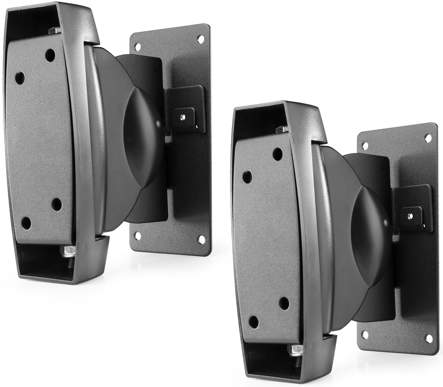 Pack 2x Suportes de Parede Reforçados Preto p/ Colunas (HTS30) - AUDIZIO