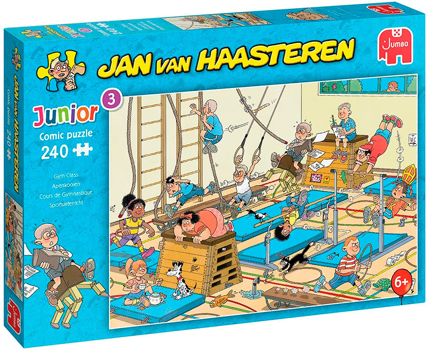 Puzzle Jumbo Jan Van Haasteren Classe De Gym 240 Peças - JUMBO