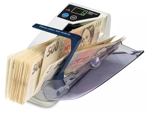 Contador de Notas (600 Notas/Minuto) - Safescan 2000