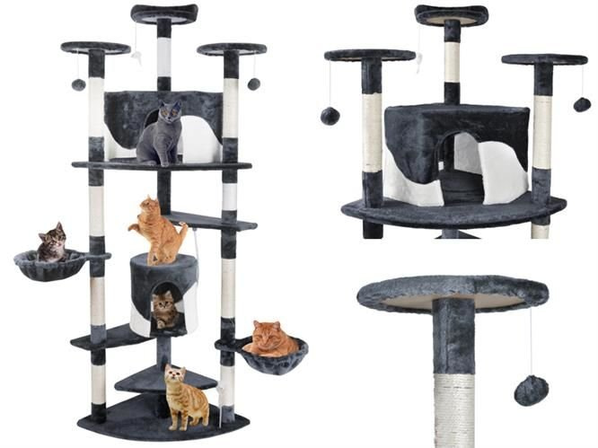 Plataforma de Gatos (200 x 130 x 58 cm) - MALATEC