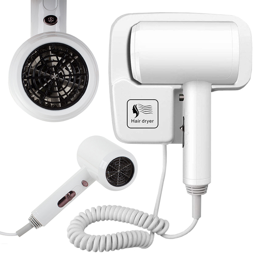 Secador de Cabelo 1200W Estilo Hotel (Branco)
