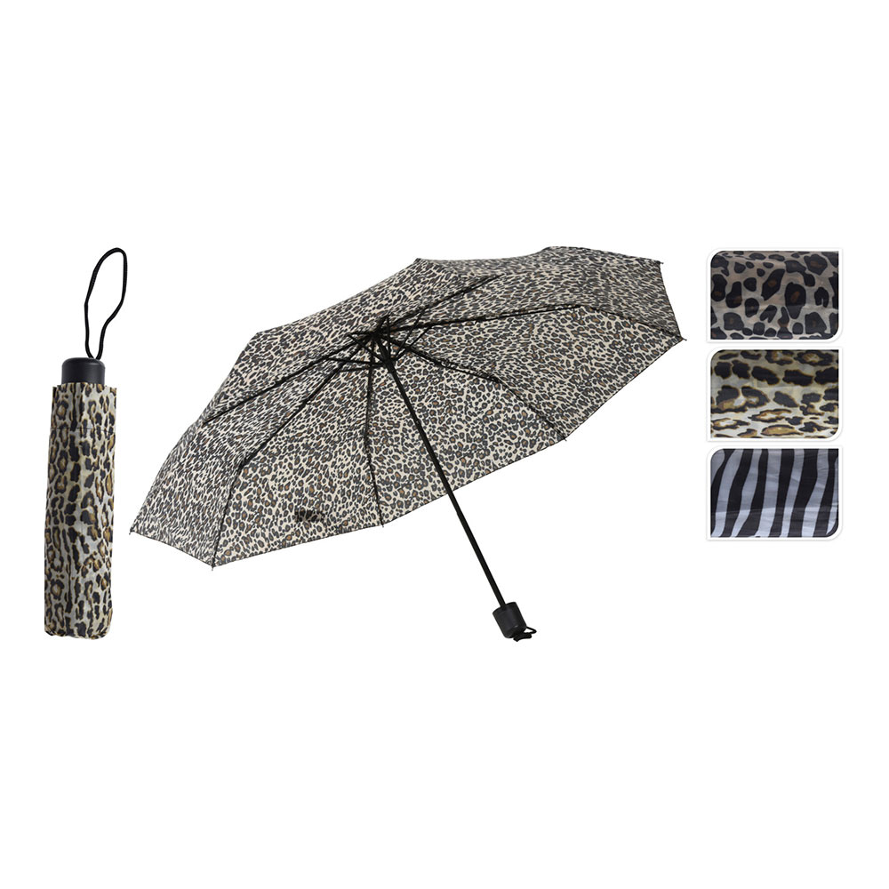 MINI CHAPÉU-DE-CHUVA 53cm ESTAMPADOS SORTIDOS -