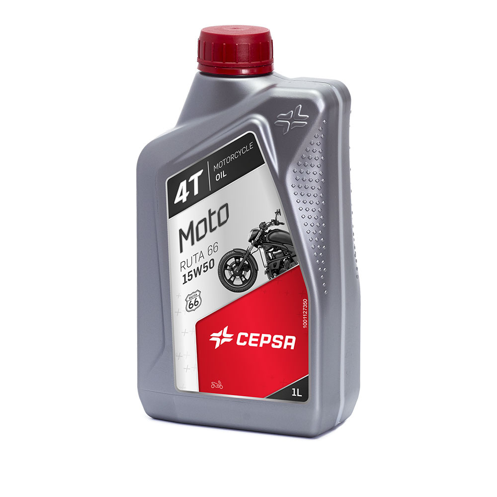 LUBRIFICANTE MOTA - MOTOCULTIVADOR 1L. 4T RUTA 66 15W50 CEPSA  CEPSA