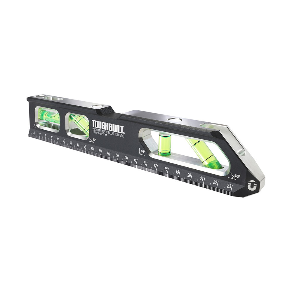 NÍVEL TORPEDO MÁGNETICO DE 23cm TB-H2-L-M23T-M TOUGHBUILT  TOUGHBUILT