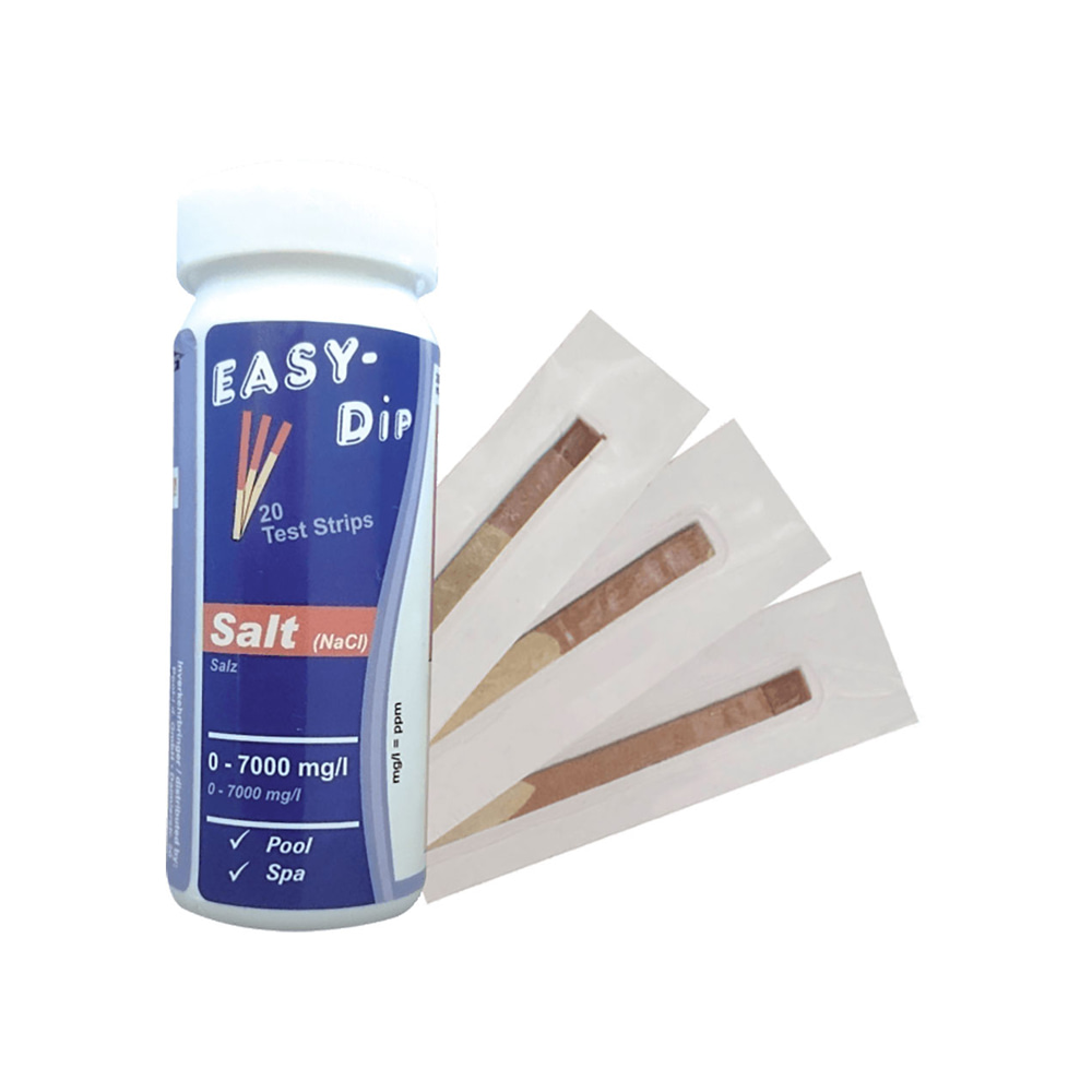 KIT TESTER 20 TIRAS ANALISE DE SAL 1175720000 WATER-ID  WATER-ID