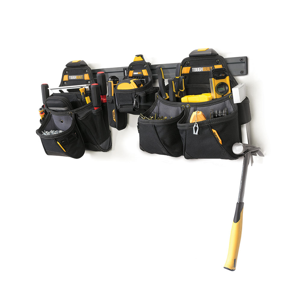 KIT 11 PEÇAS ORGANIZADOR DE FERRAMENTAS DE PAREDE & CARRINHA TB-CT-153-11 TOUGH BUILT - TOUGHBUILT