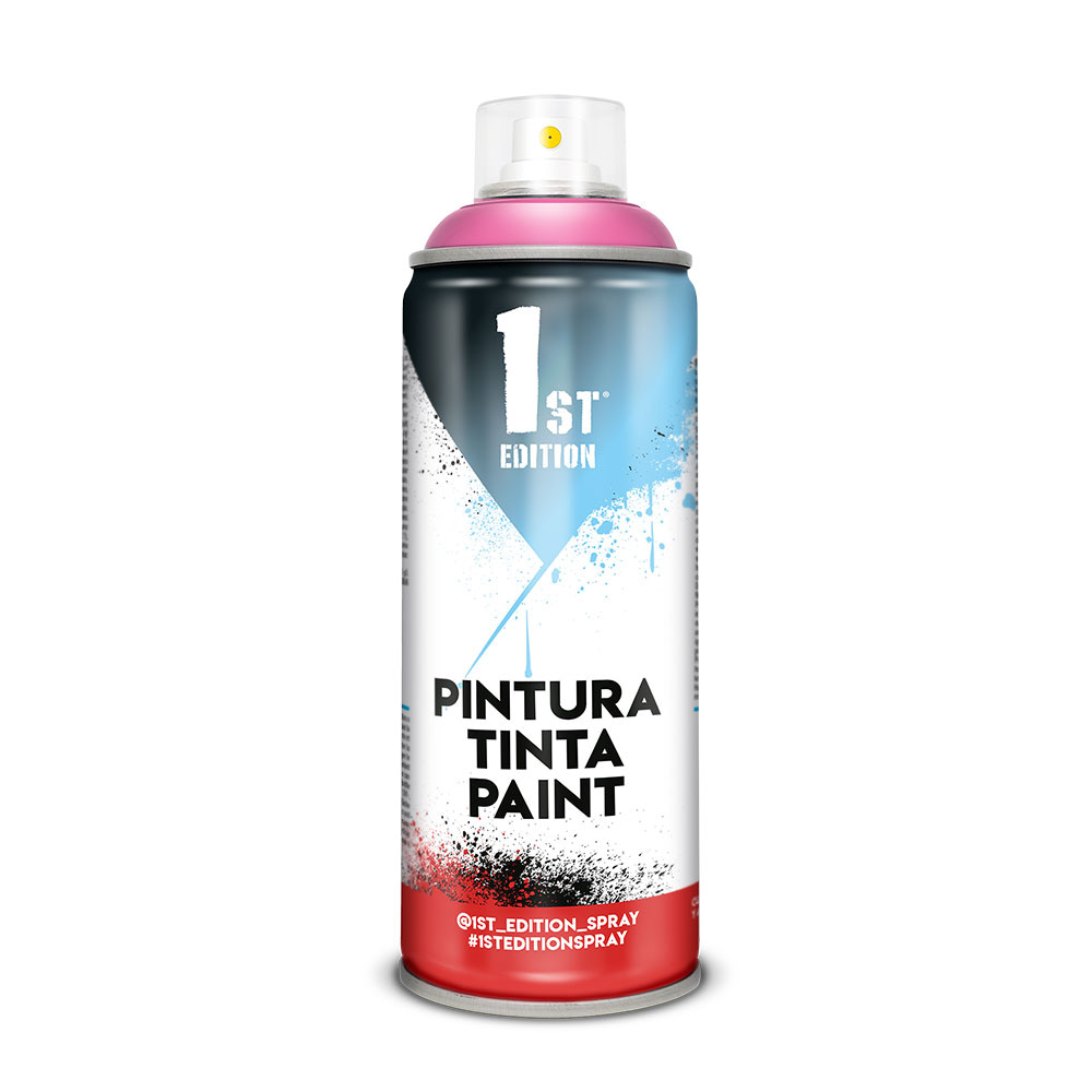 TINTA EM SPRAY 1ST EDITION 520cc / 300ml MATE ROSA CHICLE REF.647 - 1ST EDITION