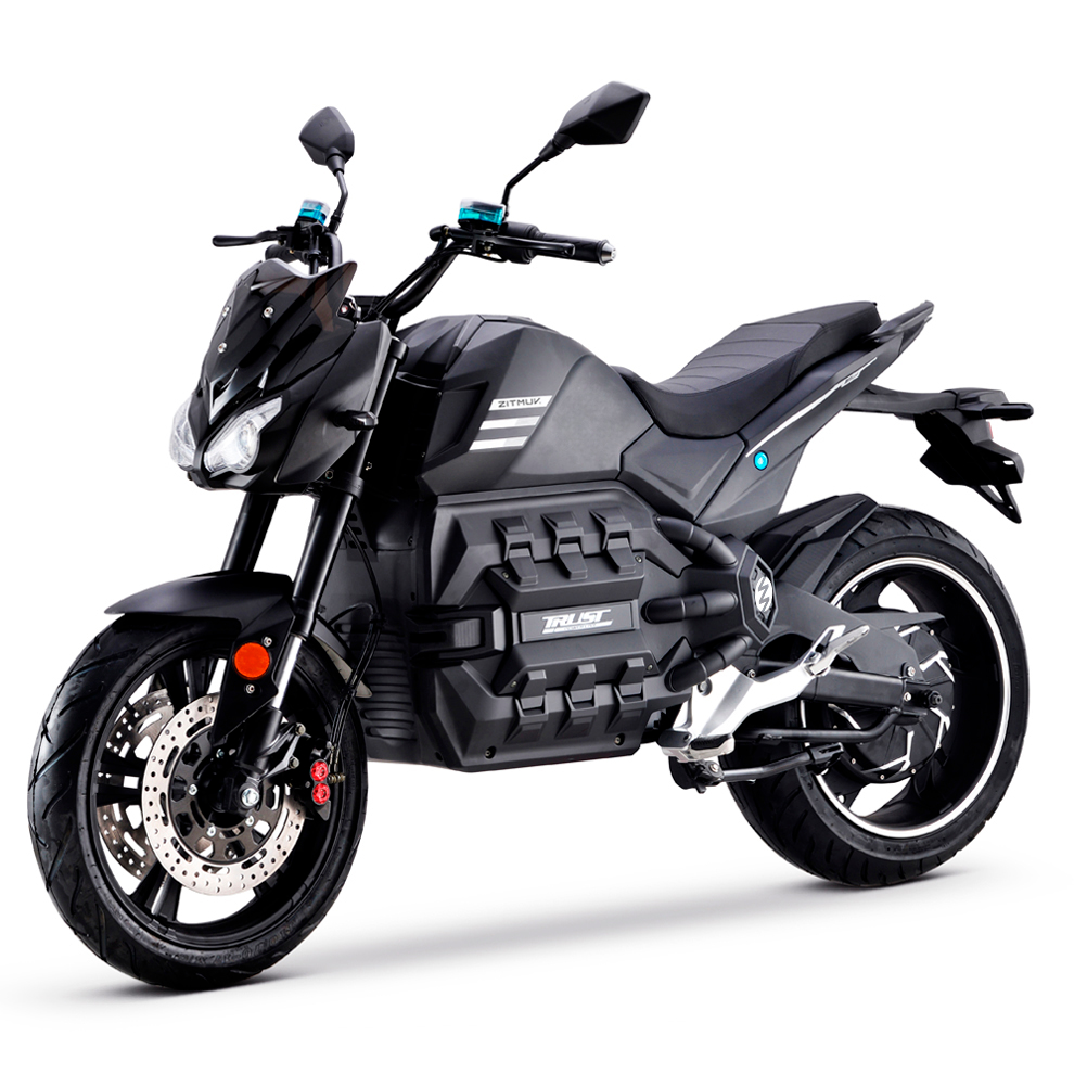 Moto Eléctrica Z-Odín Matriculável 125E 6000W 100Ah (Preto) - ZITMUV