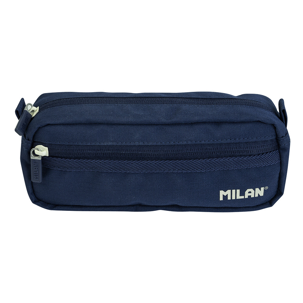 ESTOJO RETANGULAR 2 FECHO SERIE 1918, AZUL MARINHO MILAN - MILAN