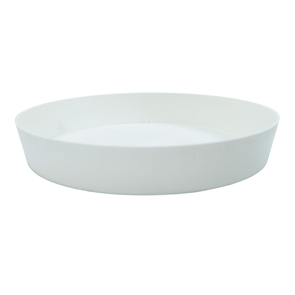 PRATO PARA VASO INJEÇÃO BRANCO Ø28X4,4cm -