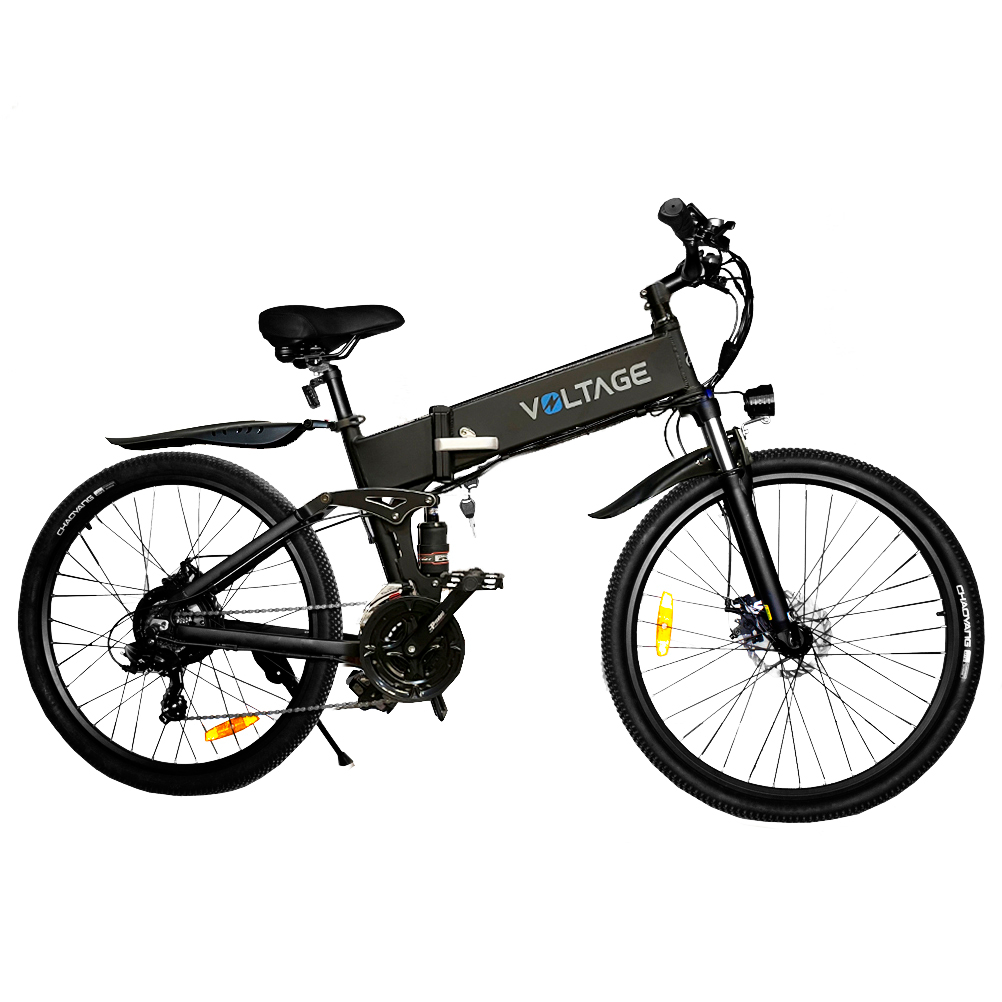 Bicicleta Eléctrica Z-GO 250W / 36V / 10.4AH (Preto) - ZITMUV